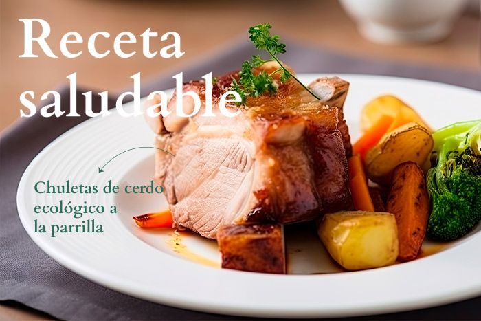 Chuletas de cerdo ecológico